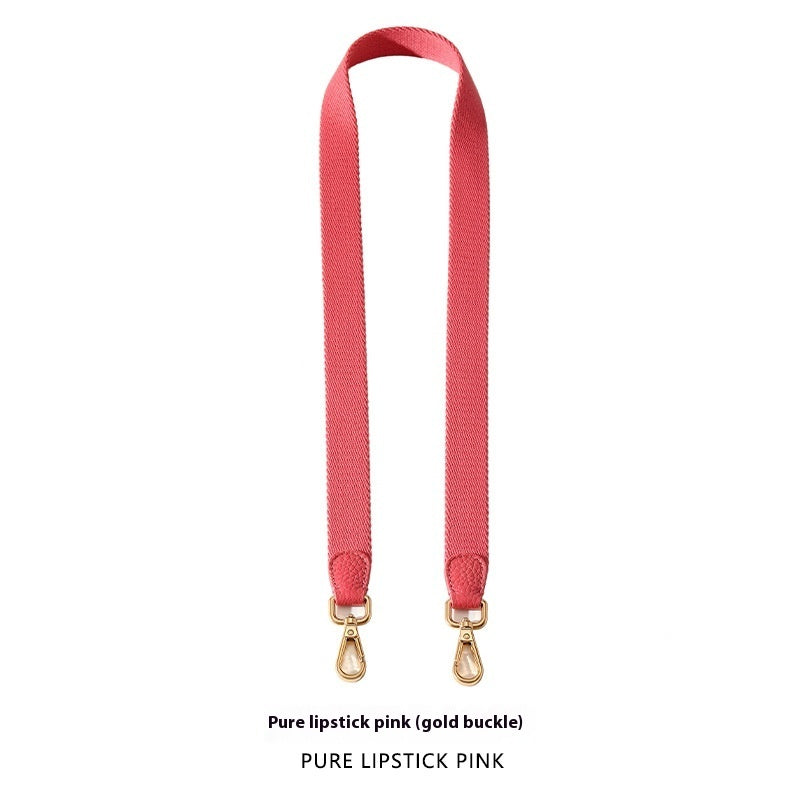 Canvas Broadband Solid Color Backpack Shoulder Strap Canvas Broadband Solid Color Backpack Shoulder Strap